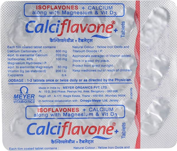 Calciflavone Plus Strip Of 15 Tablets