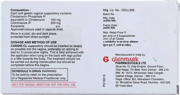 Candid-CL Vaginal Suppository