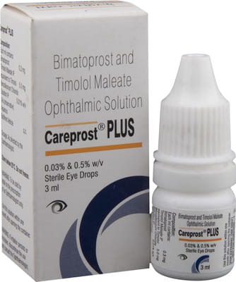 Careprost Plus Bottle Of 3ml Eye Drops