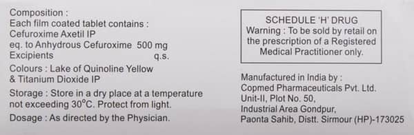 सिफाकाइन्ड 500 टैबलेट