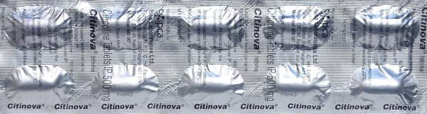 Citinova 500mg Strip Of 10 Tablets