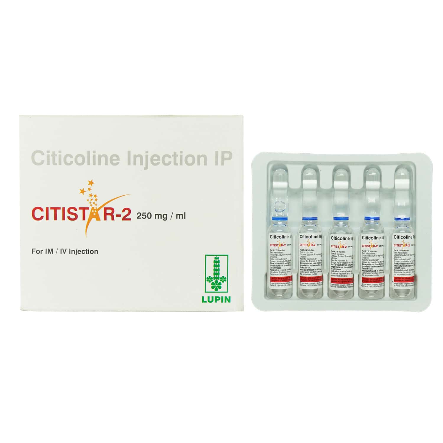 Citistar 250 MG/ML Injection (2): Uses, Side Effects, Price & Dosage ...