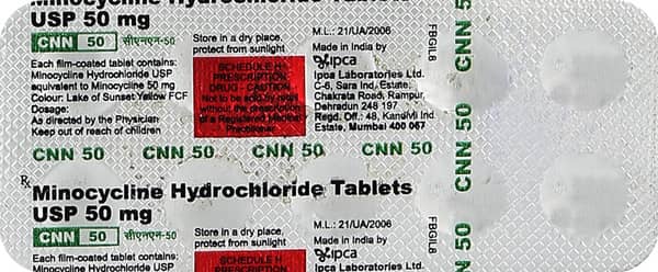 Cnn 50mg Strip Of 10 Tablets