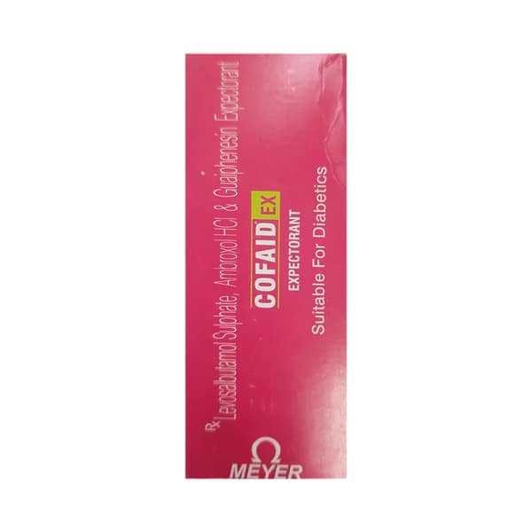 Cofaid Ex Sugar Free Bottle Of 100Ml Expectorant