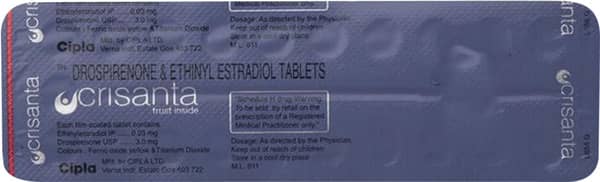 Crisanta Strip Of 21 Tablets
