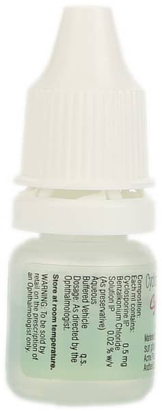 Cyclomune 0.05% Bottle Of 3ml Eye Drops