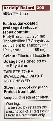 Dericip Retard 300mg Strip Of 10 Tablets