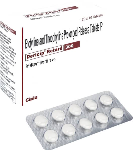 Dericip Retard 300mg Strip Of 10 Tablets