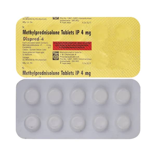Dispred 4mg Strip Of 10 Tablets