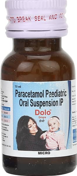 Dolo Bottle Of 15ml Oral Drops