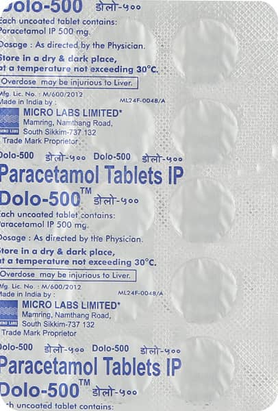 Dolo 500 Tablet
