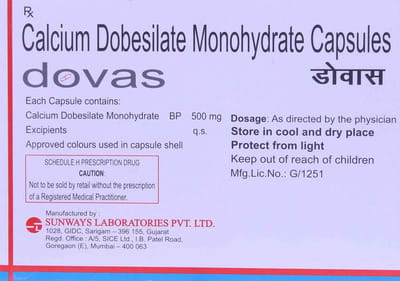 Dovas Strip Of 10 Capsules