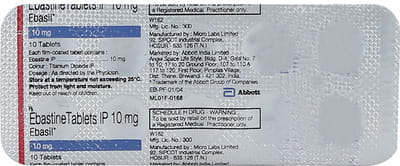 Ebasil 10mg Strip Of 10 Tablets