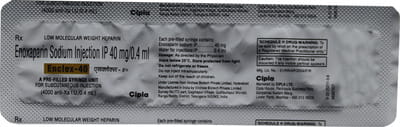 Enclex 40mg Pre Filled Syringe Of 0.4ml Injection