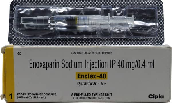 Enclex 40mg Pre Filled Syringe Of 0.4ml Injection