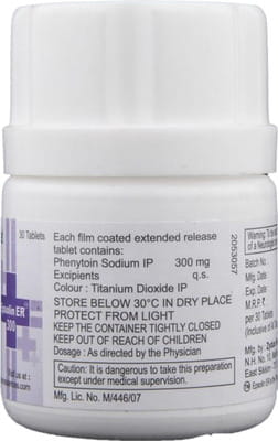 Epsolin Er 300mg Bottle Of 30 Tablets