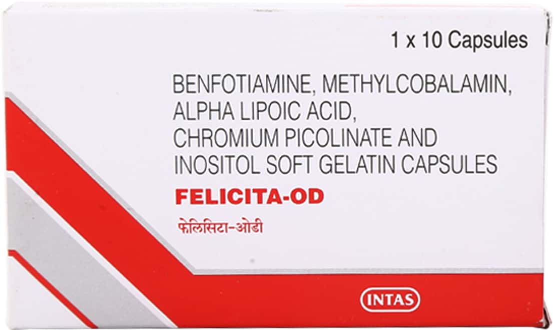 Felicita-OD Capsule: Uses, Side Effects, Price, Dosage & More Info