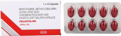 Felicita Od Strip Of 10 Capsules