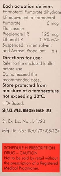 Formoflo 125mcg Packet Of 120md Transhaler