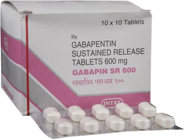 Gabapin Sr 600mg Strip Of 10 Tablets