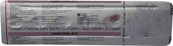 Gemitrol Kit Strip Of 7 Capsule & Tablet Combikit