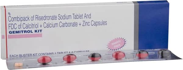 Gemitrol Kit Strip Of 7 Capsule & Tablet Combikit