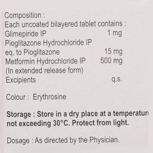 ग्लाइमेस्टर पीएम 1 टैबलेट