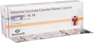 Gudpres Xl 25mg Strip Of 10 Capsules