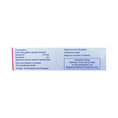 Hopecard 2.5mg Strip Of 10 Capsules