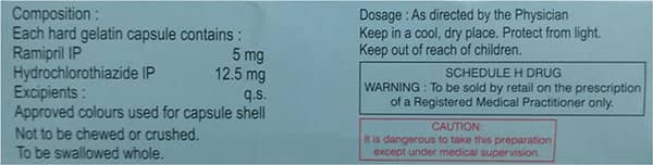Hopecard H 5/12.5mg Capsule