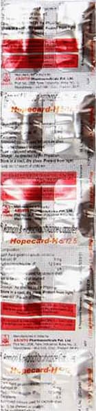 Hopecard H 5/12.5mg Capsule