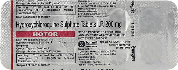 Hqtor 200mg Strip Of 10 Tablets