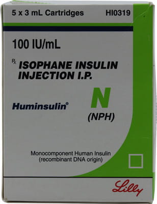 Huminsulin N 100iu Cartridge Of 3ml Injection