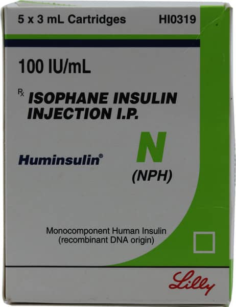 Huminsulin N 100iu Cartridge Of 3ml Injection