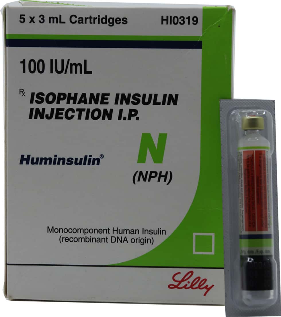 Huminsulin N 100 IU/ML Injection (3): Uses, Side Effects, Price ...