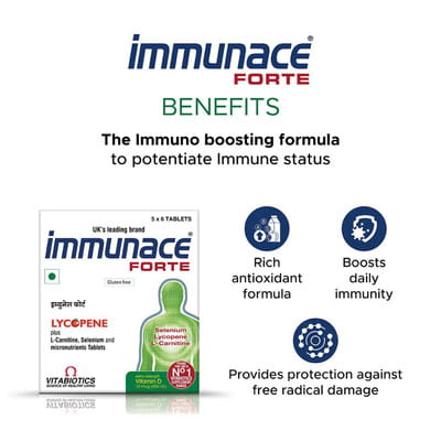 Immunace Forte Strip Of 6 Tablets