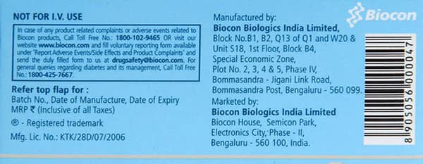 Insugen 50/50 40iu Vial Of 10ml Injection