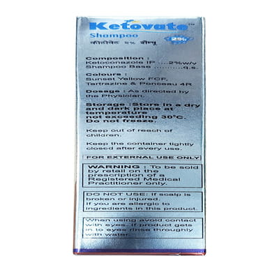 Ketovate 2% Bottle Of 100ml Shampoo
