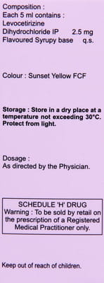 Lecope Bottle Of 30ml Syrup