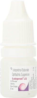 Lotepred Ls 0.2% Bottle Of 5ml Eye Drops