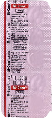 Mcam 7.5mg Strip Of 10 Tablets