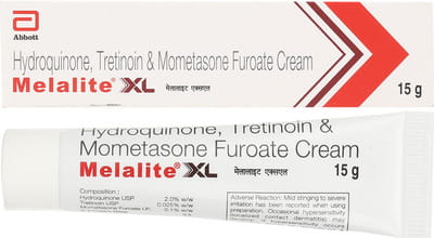 Melalite Xl Tube Of 15gm Cream