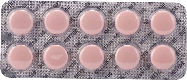 Metzok 100Mg Strip Of 10 Tablets