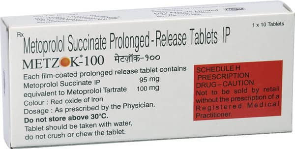 Metzok 100Mg Strip Of 10 Tablets
