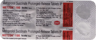 Metzok 100mg Strip Of 10 Tablets