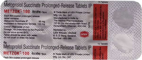 Metzok 100Mg Strip Of 10 Tablets
