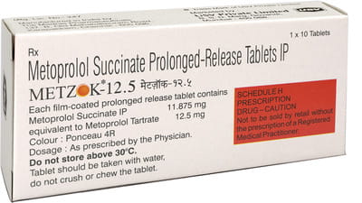 Metzok 12.5mg Strip Of 10 Tablets