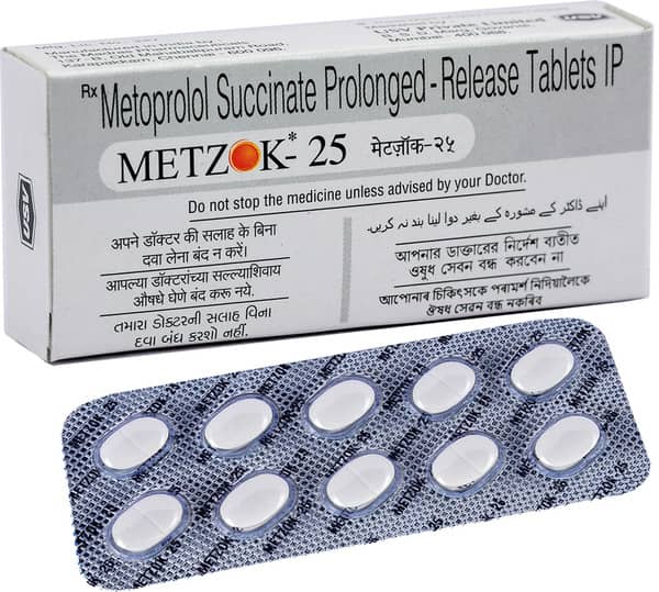 Metzok 25mg Strip Of 10 Tablets