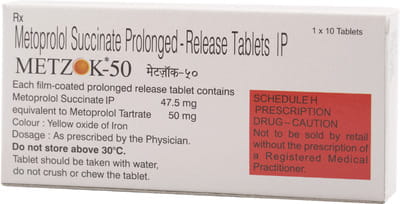Metzok 50mg Strip Of 10 Tablets