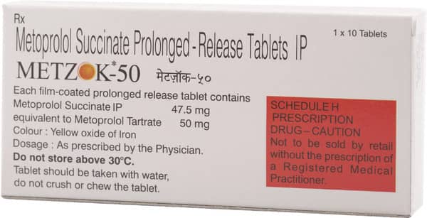 Metzok 50mg Strip Of 10 Tablets